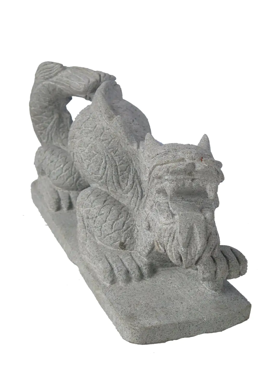  Product image 4 of the product “Lying Dragon, approx 55cm L made from Naturestone Riverstone ”
